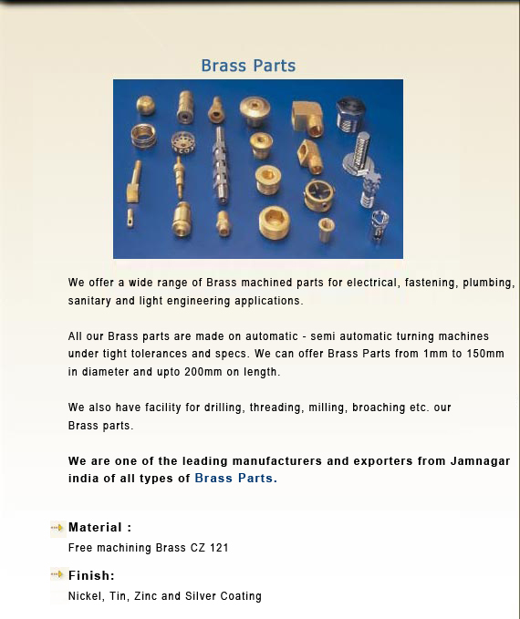 Brass Parts